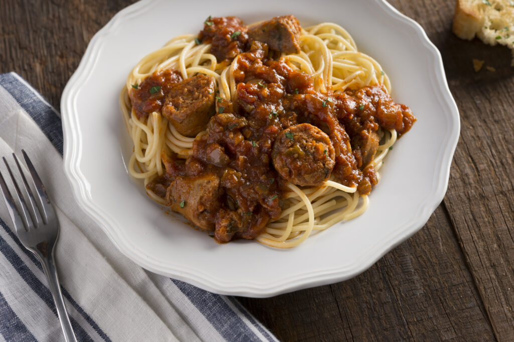 Hearty Spaghetti with Meat Sauce – Salt-Free Sugar-Free Magic Seasoning Blend™
