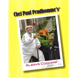 the front of chef paul's always cooking cookbook