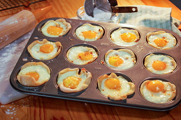 Andouille and Egg Muffin Cups