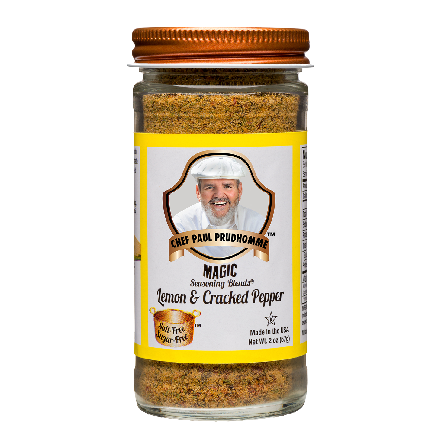 Salt-Free Sugar-Free: Lemon & Cracked Pepper 7.75 oz. - Magic Seasoning  Blends