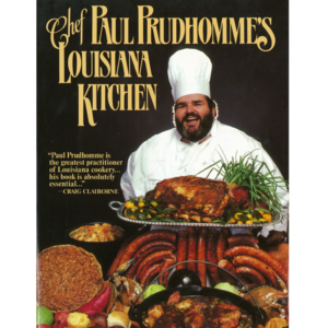 the front of chef paul's louisiana kitchen cookbook