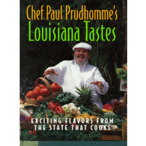 the front of chef paul's louisiana tastes cookbook