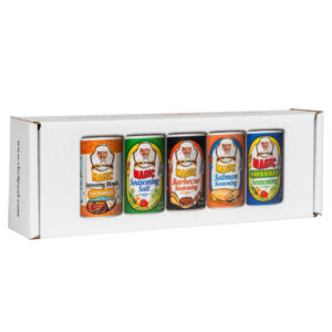 a variety box of 5 magic seasoning blend containers