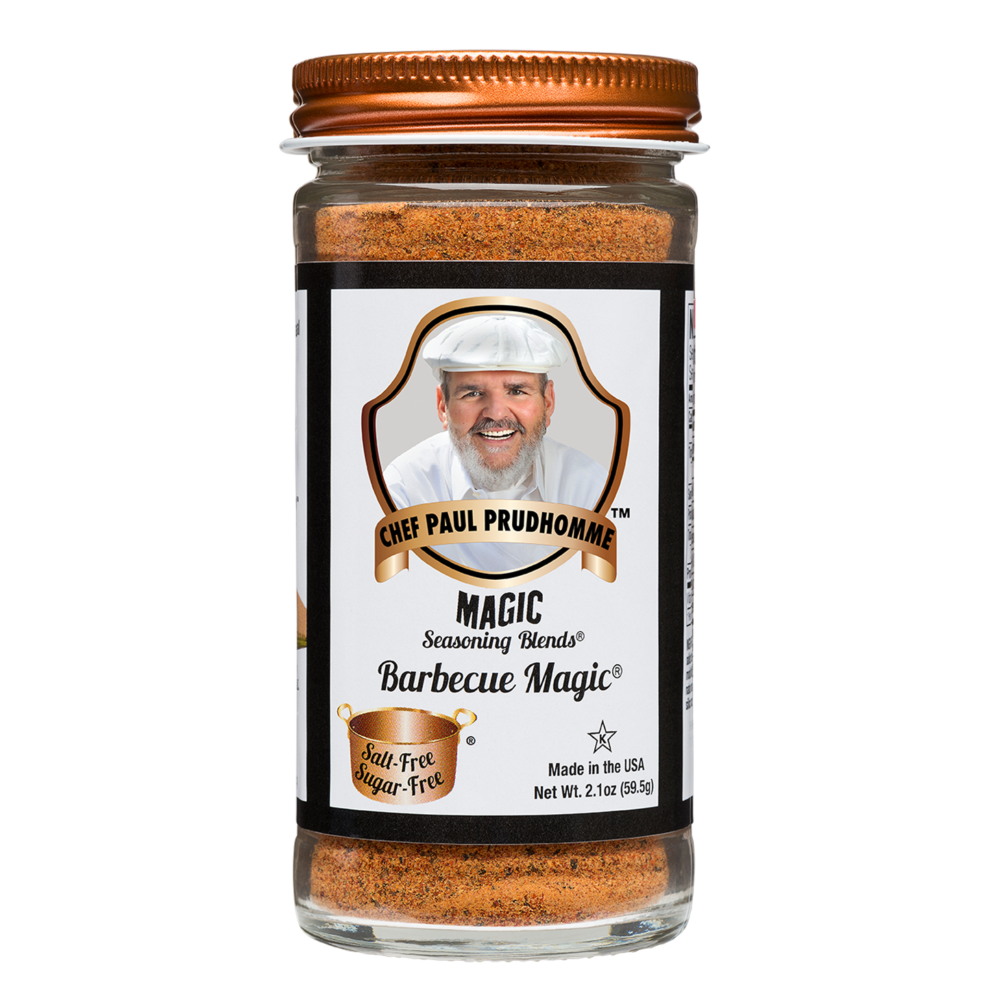 Salt-Free Sugar-Free: Barbecue Magic® 2.1 oz.