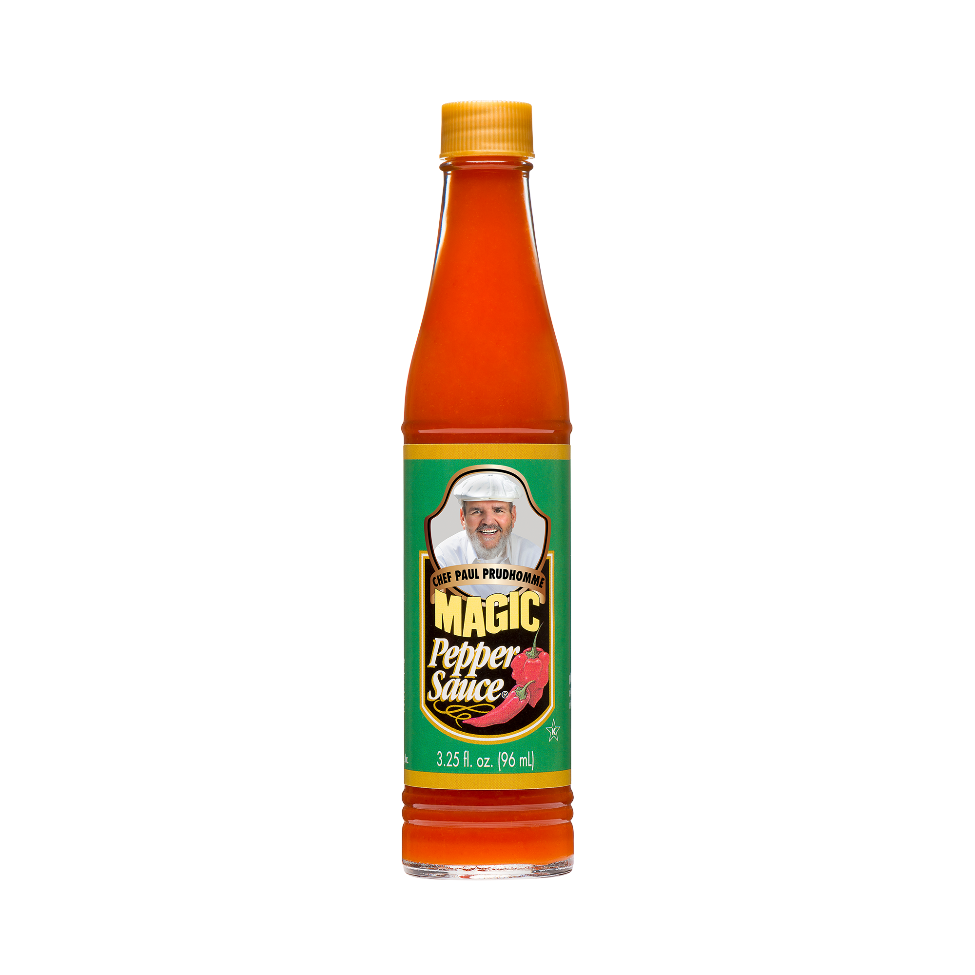 Front View of Chef Paul's Magic Pepper Sauce - 3.23 oz