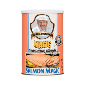 Front View of Chef Paul's Seasoning Blend - Salmon Magic - 24oz
