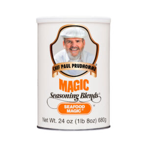 Front View of Chef Paul's Seasoning Blend - Seafood Magic - 24oz