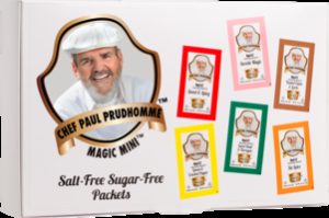 Front View of Chef Paul's Seasoning Blends - Bulk Package of Magic Mini Variety Packs