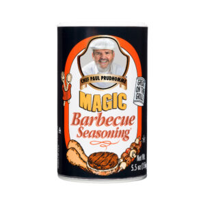 the front of a container of barbeque seasoning blend