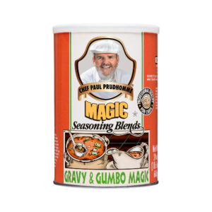 Front View of Chef Paul's Seasoning Blend - Gravy & Gumbo Magic - 24oz