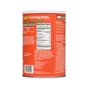 Back View of Chef Paul's Seasoning Blend - Gravy & Gumbo Magic - 24oz