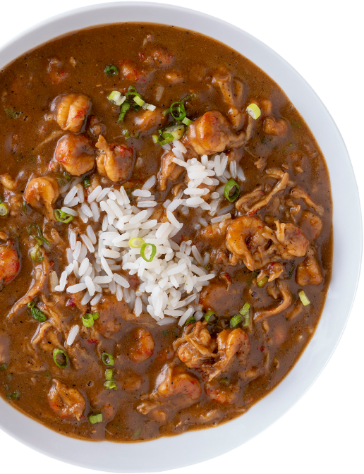 a soup in a bowl on a transparent background