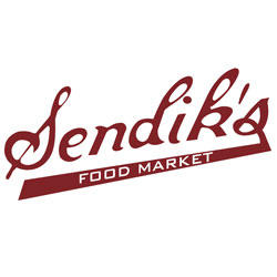 sendik's food market word logo