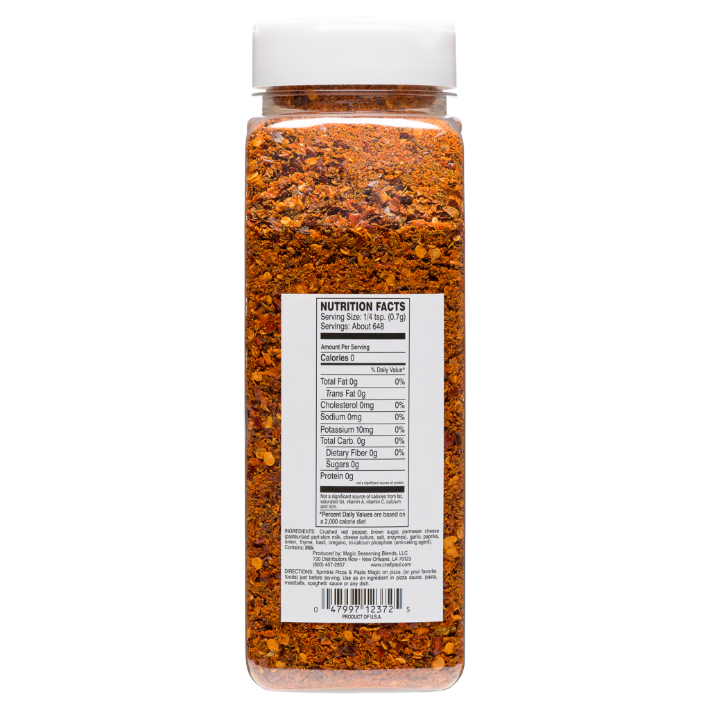 Hot & Sweet Pizza & Pasta Magic® 16 oz. Shaker Magic Seasoning Blends