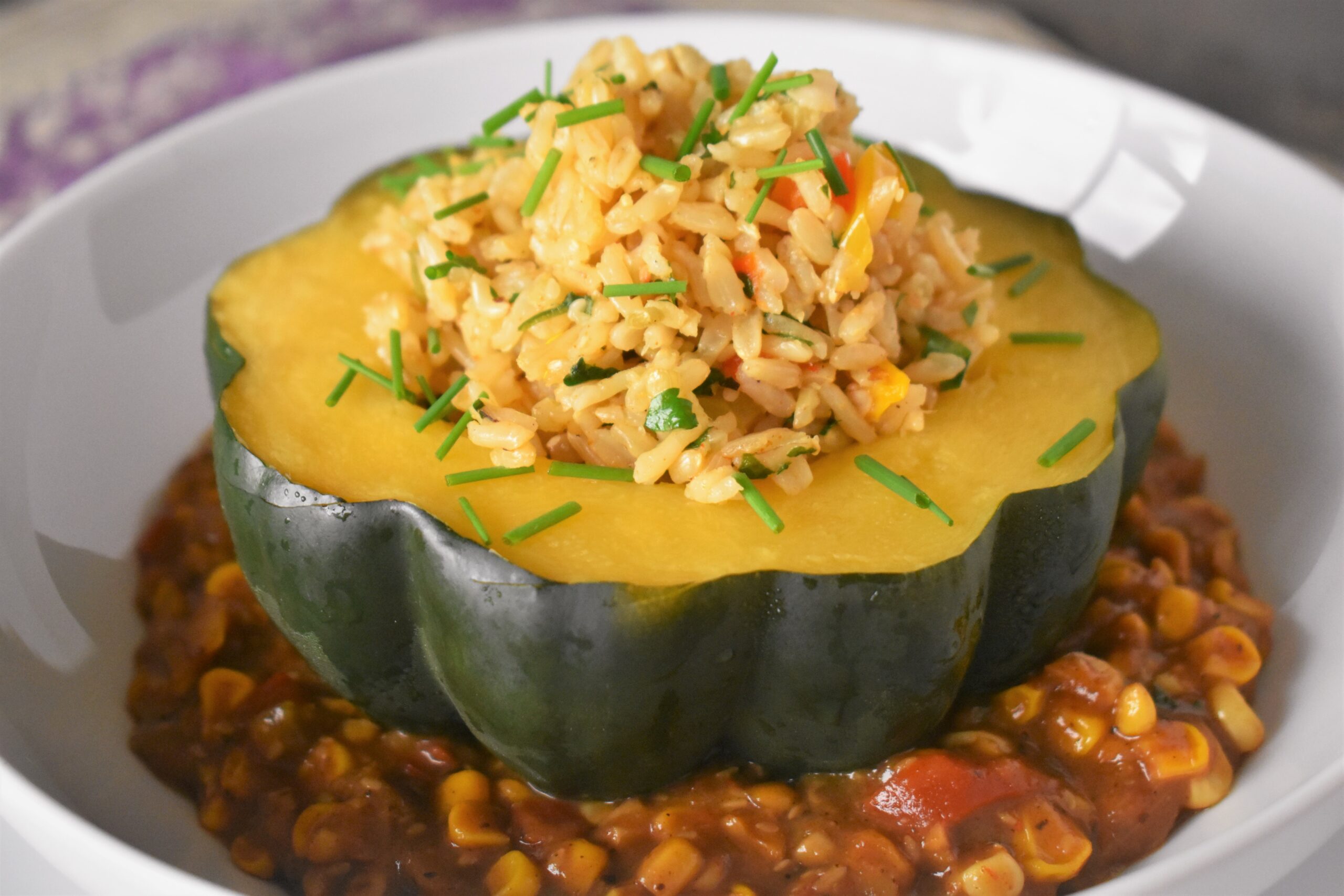 Stuffed Acorn Squash