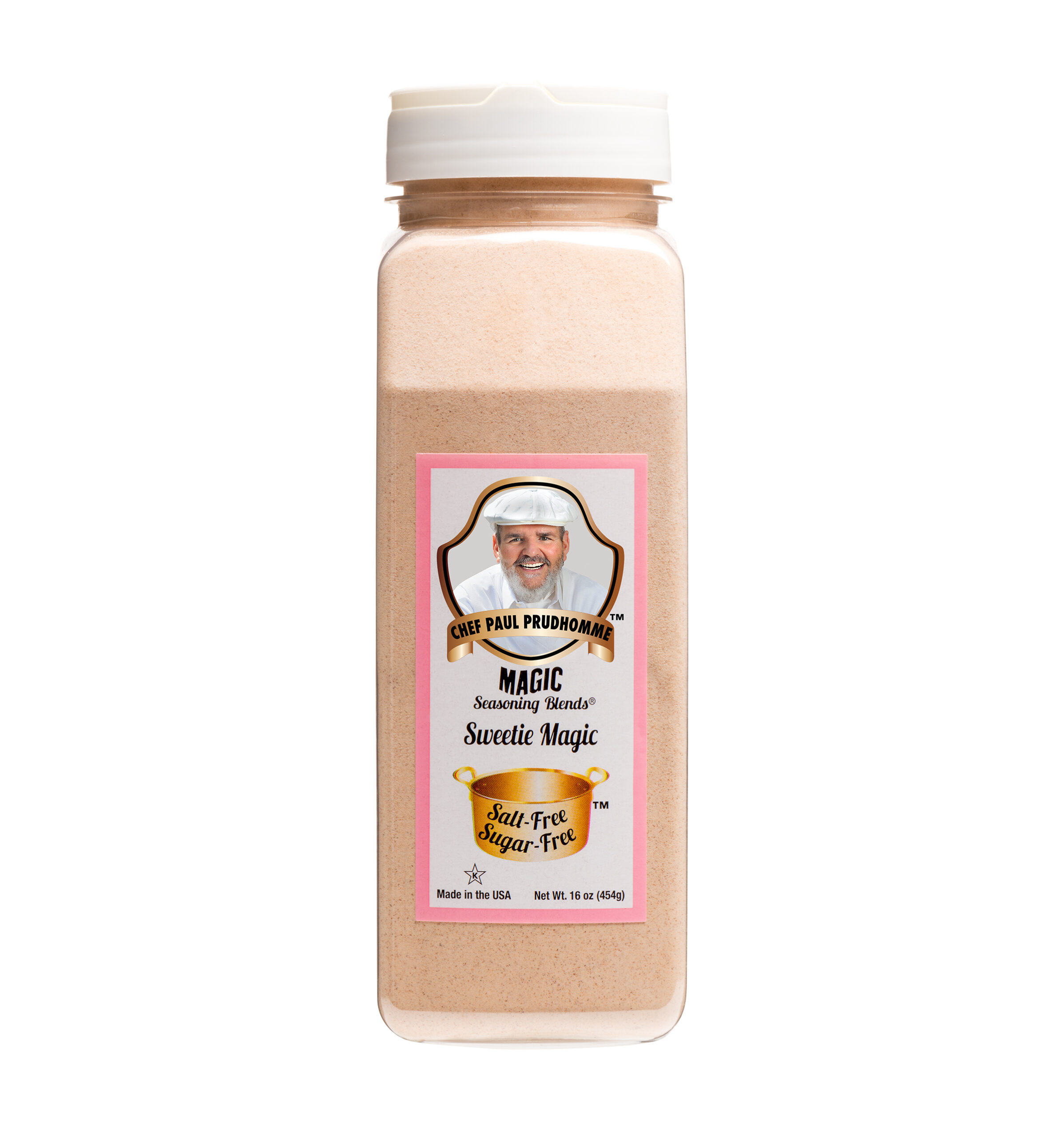 Salt-Free Sugar-Free: Sweetie Magic 16 oz. Shaker