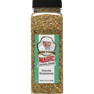 a container of italian seasoning blend