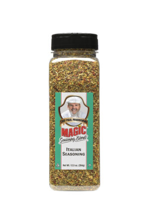 a container of italian seasoning blend