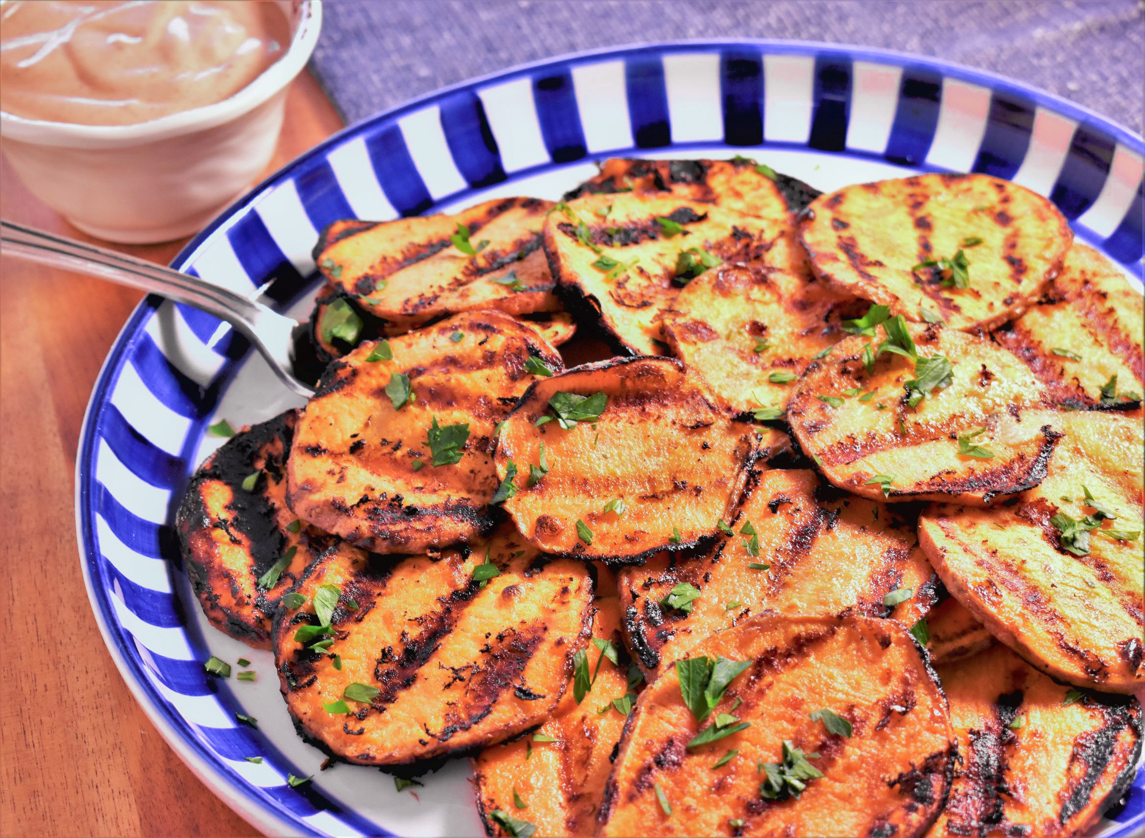 Grilled Sweet Potatoes