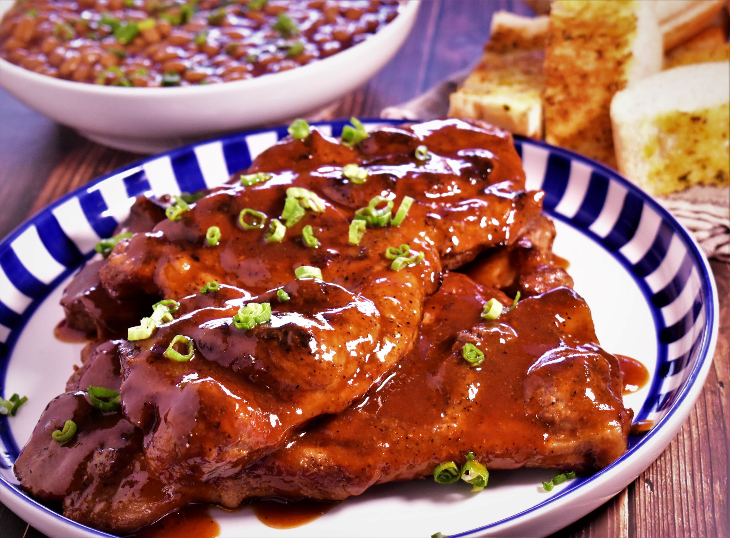 St. Louis-Style BBQ Pork Steaks