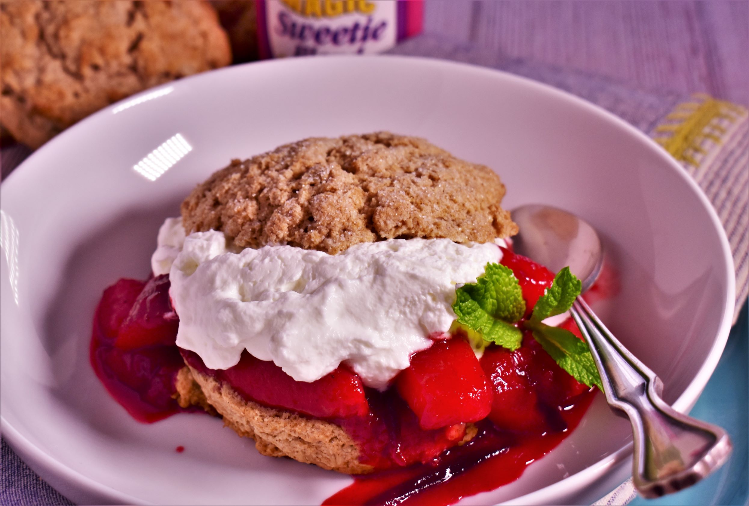 Plum Shortcakes