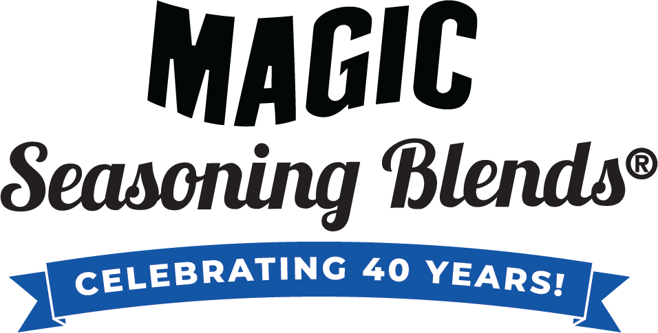 Mag Seasoning Blends 40 year celebration logo