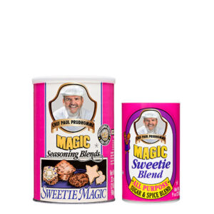 two containers of magic seasoning blends sweetie magic