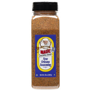 a container of new orleans seasoning blend