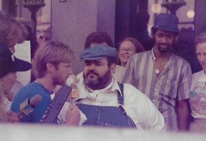 Chef Paul being interviewed by Alan Hunter from MTV